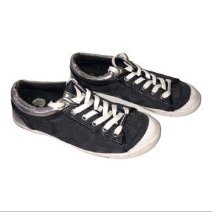 coach francesca sneaker black